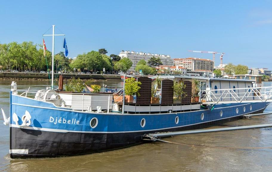 Hotel Péniche DJEBELLE Bayonne Exterior foto